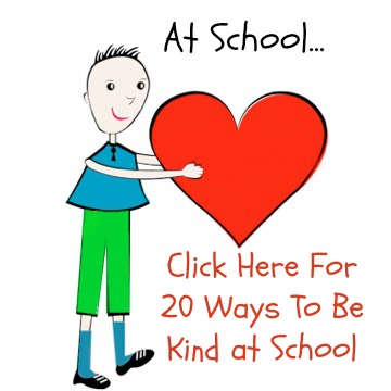 20 Ways to be Kind at School | KindnessStartsWithMe.com